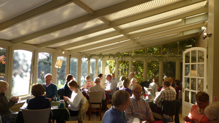 Afternoon Bridge in the Conservatory